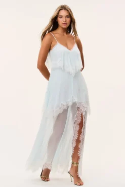 Toby Silk Chiffon Maxi Dress