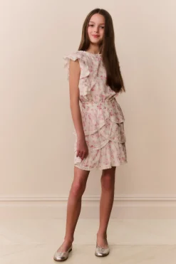 Tween Blooming Floral Decker Dress