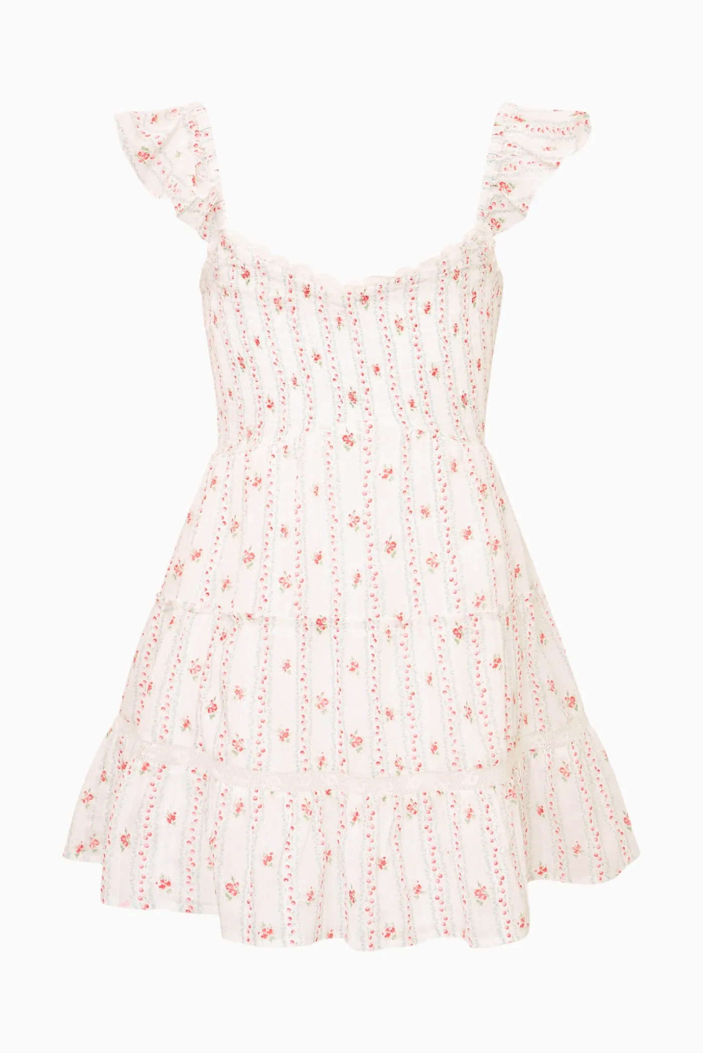 Tween Cherry Stripe Avenora Dress