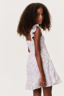 Tween Cherry Stripe Avenora Dress