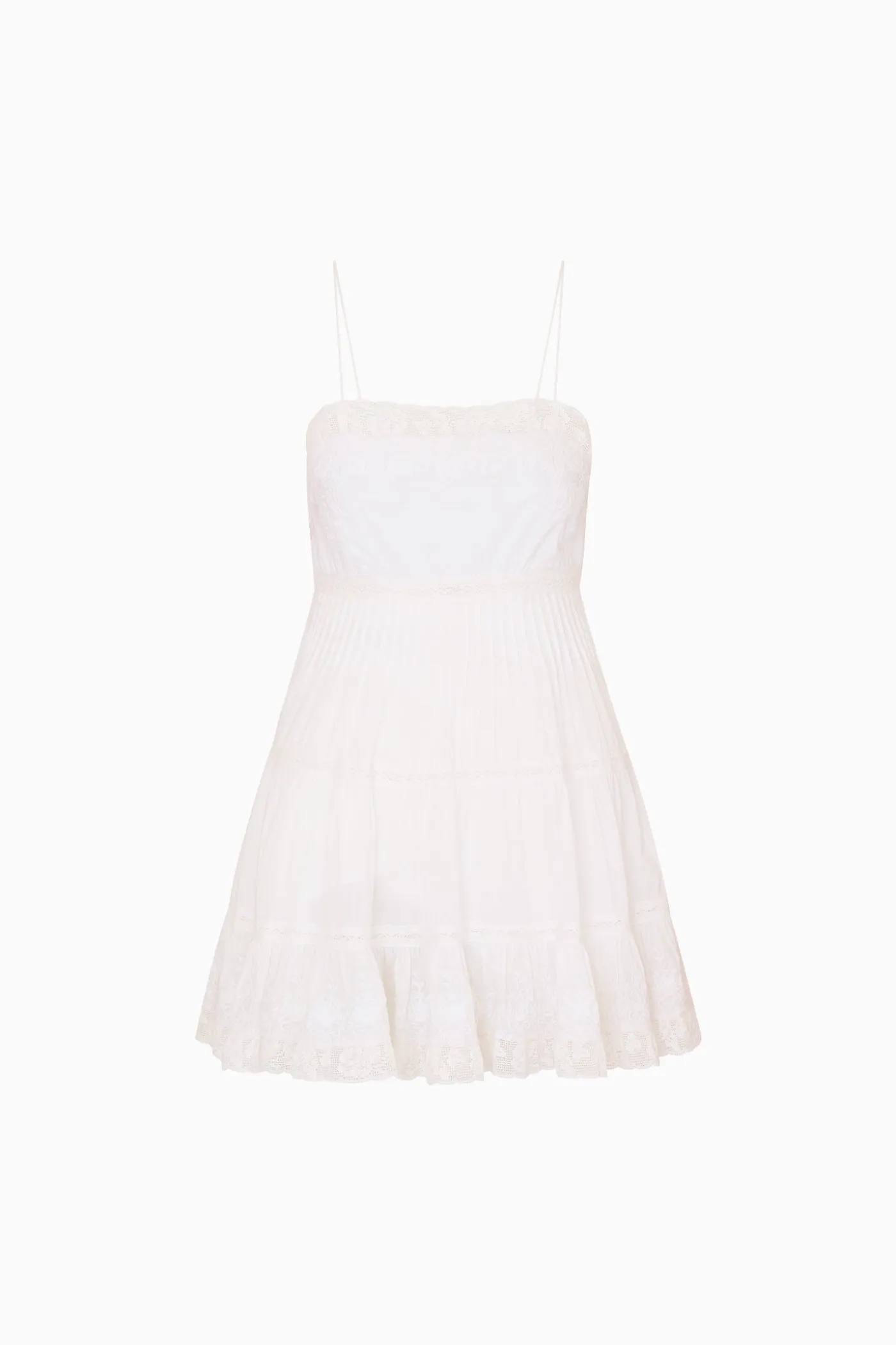 Tween Cotton Lace-Trimmed Zuri Dress