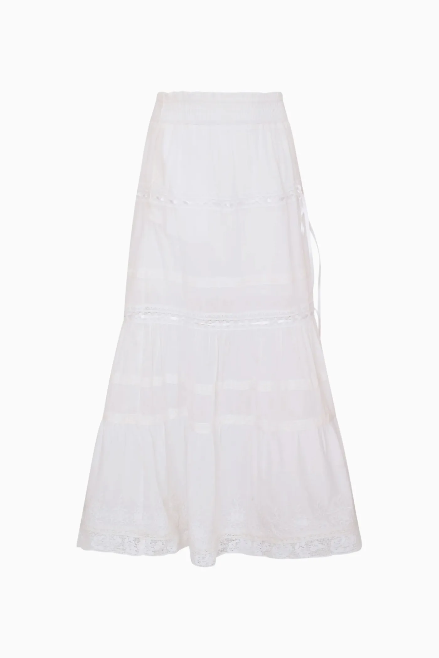 Tween Cotton Tiered Sampaio Maxi Skirt