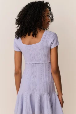 Tween Daffron Stretch Pointelle Dress