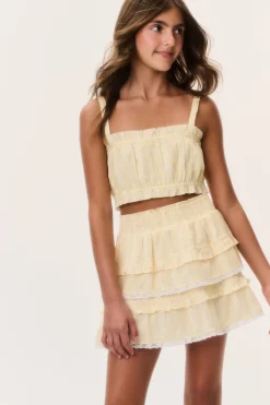 Tween Ditsy Floral Ken Top
