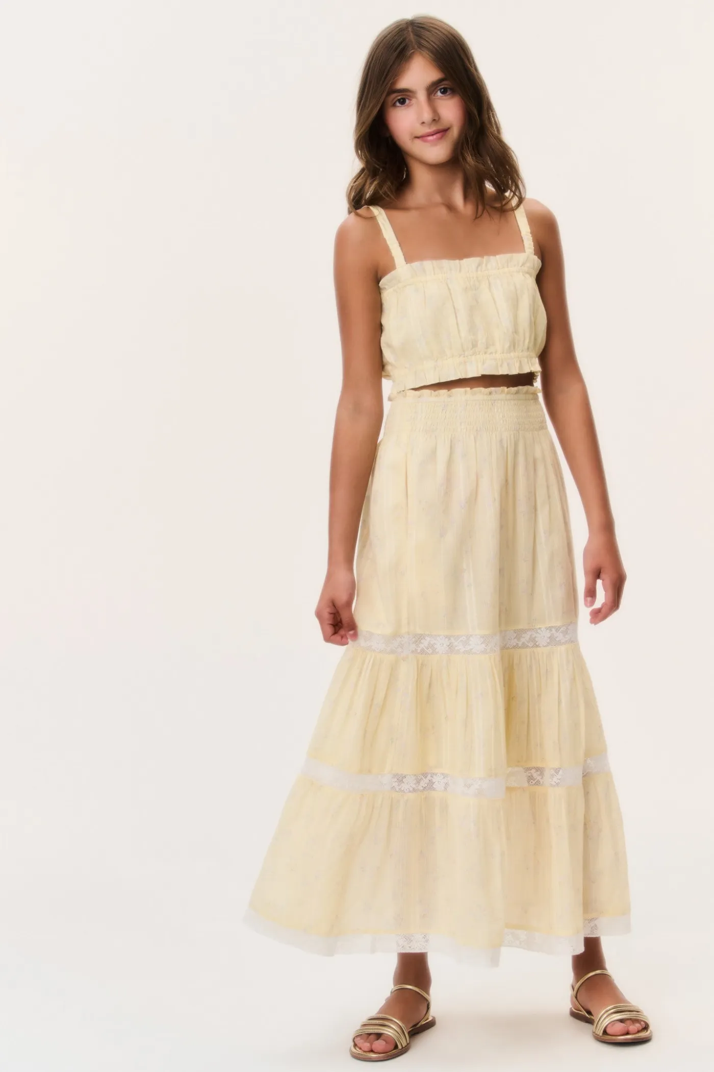 Tween Ditsy Floral Olyndra Skirt