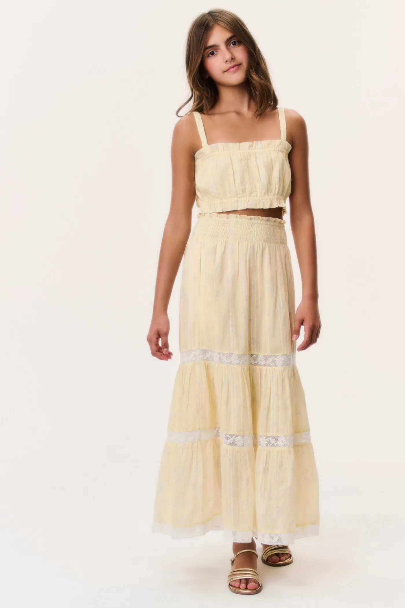Tween Ditsy Floral Olyndra Skirt
