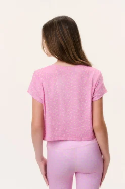 Tween Ditsy Floral Rubin Tee
