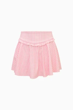 Tween Gingham Shanonly Active Skort