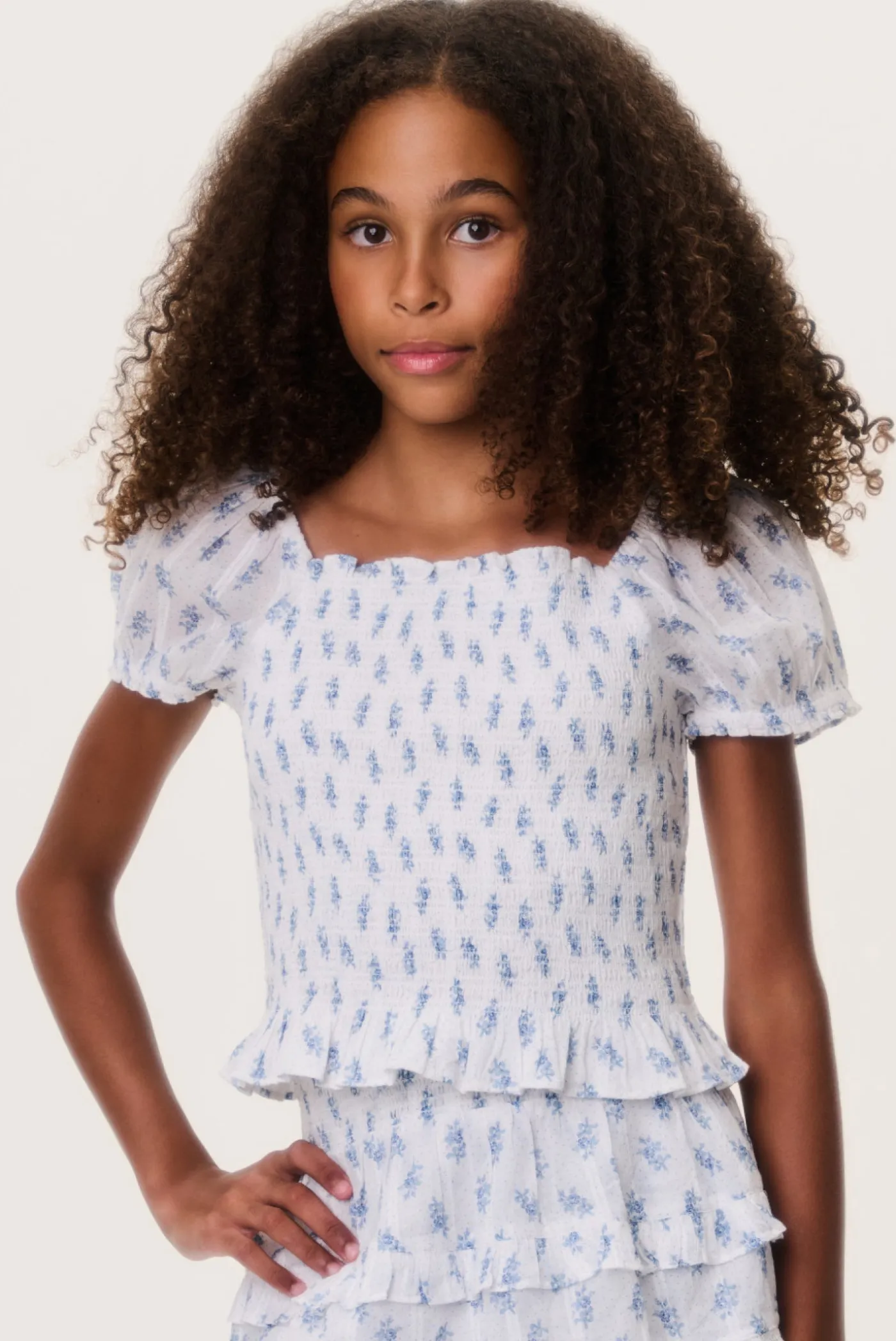 Tween Indigo Cloud Fabielle Top