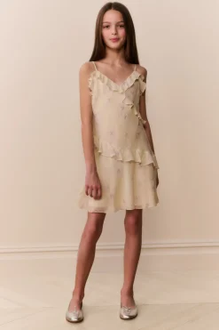 Tween Lomina Floral Chiffon Dress