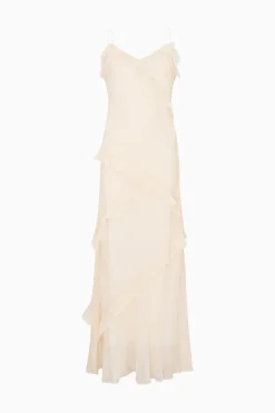 Tween Mini Rialto Cream Maxi Dress
