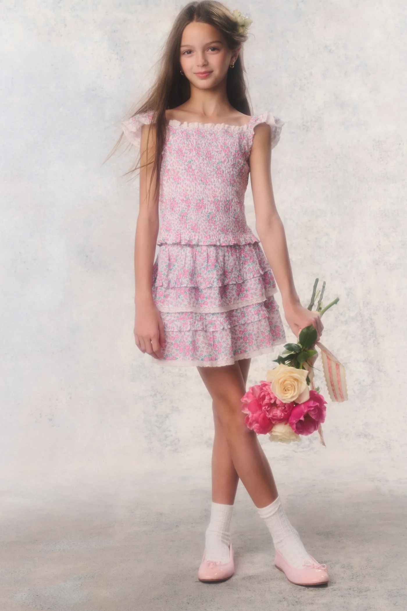 Tween Re-Edition Billie Floral Skirt