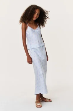 Tween Silk-Blend Brett Top