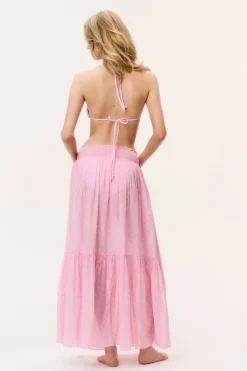 Umber Cotton Cover-Up Skirt