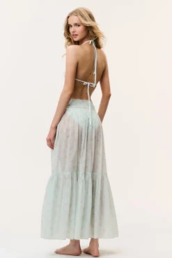 Umber Cotton Cover-Up Skirt