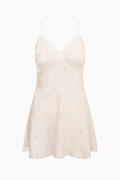 Vanilla Twirl Larinda Mini Slip Dress