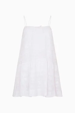 Vionett Cotton Victorian Mini Dress