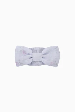 Yarn Dye Printed Bow Napkin Rings - Set of 4
