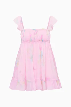 Zanira Floral Chiffon Mini Dress